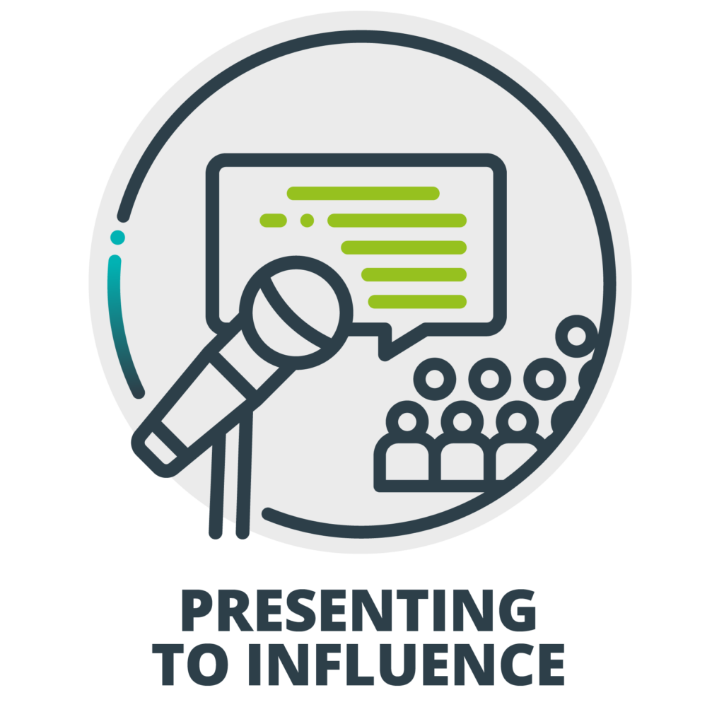 Presenting to influence